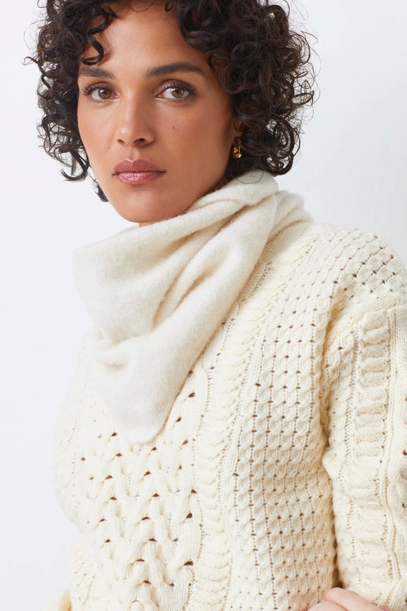 Pull Percy Blanc Cassé