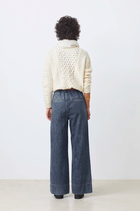 Pull Percy Blanc Cassé