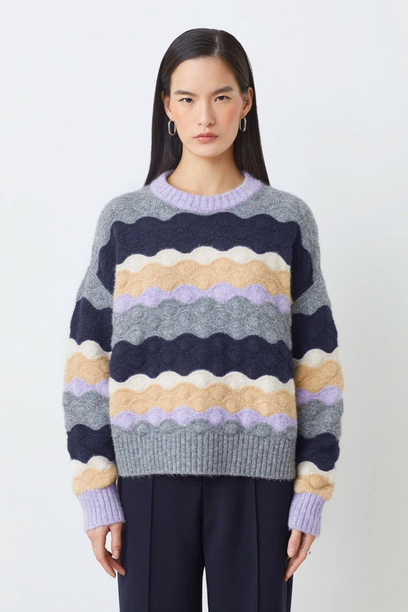 Pull Panayo Gris Chiné