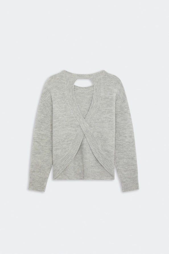 Pull Plamedi Gris Chiné