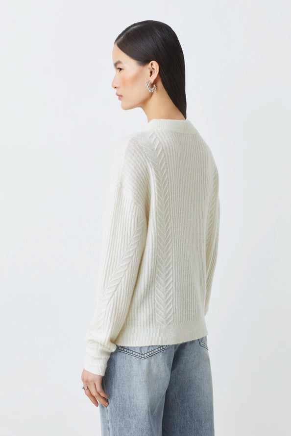 Pull Padamas Blan Cassé