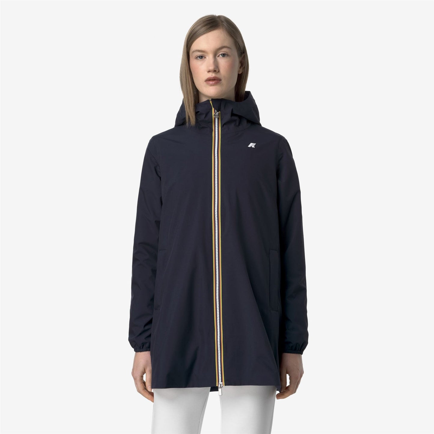 SOPHIE STRETCH POLY JERSEY BLUE DEPTH