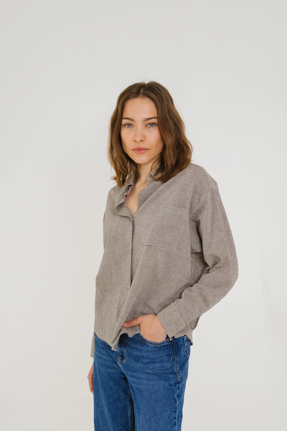 Chemise ELISA - CHESTER Beige