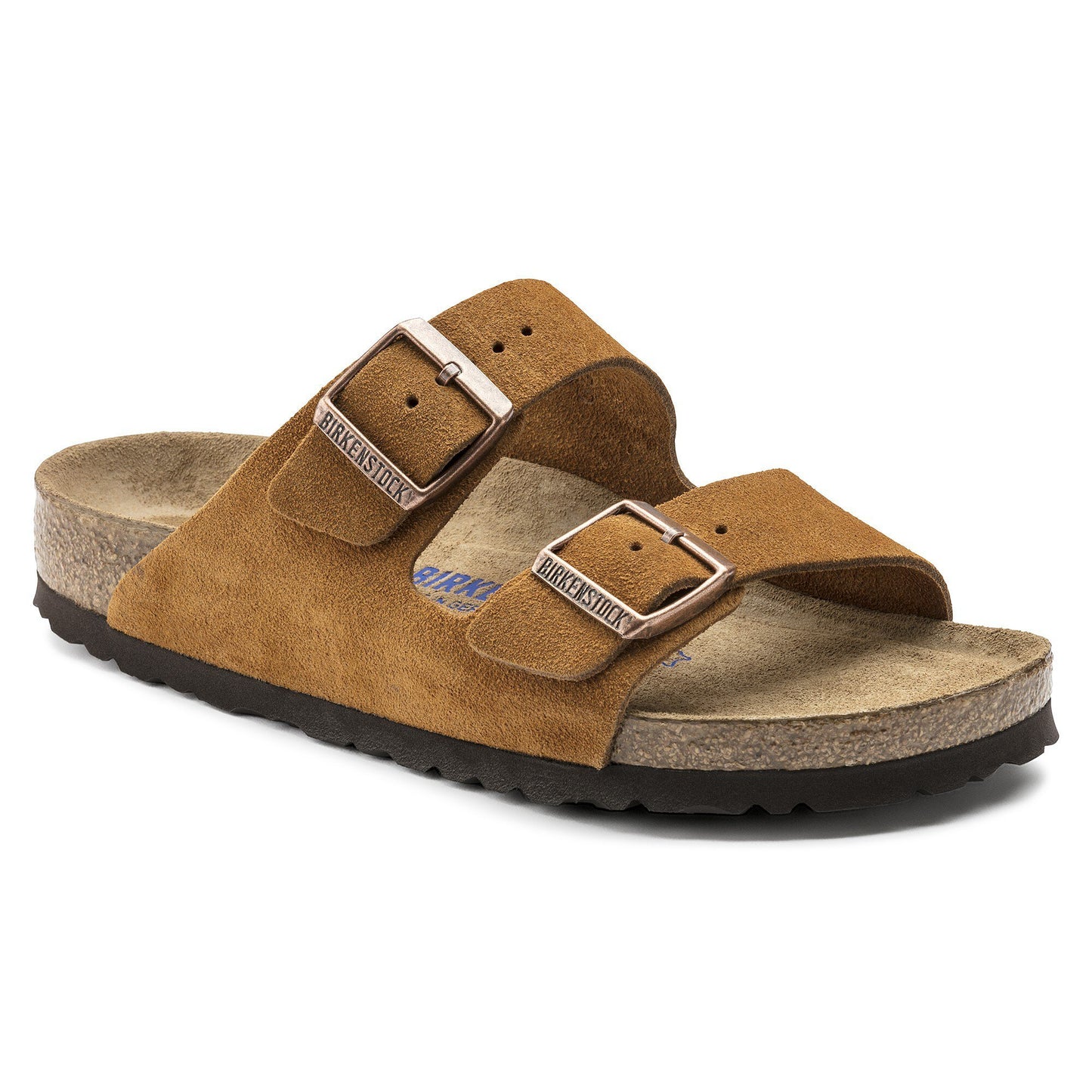 Arizona Lit de pied souple Suède Mink