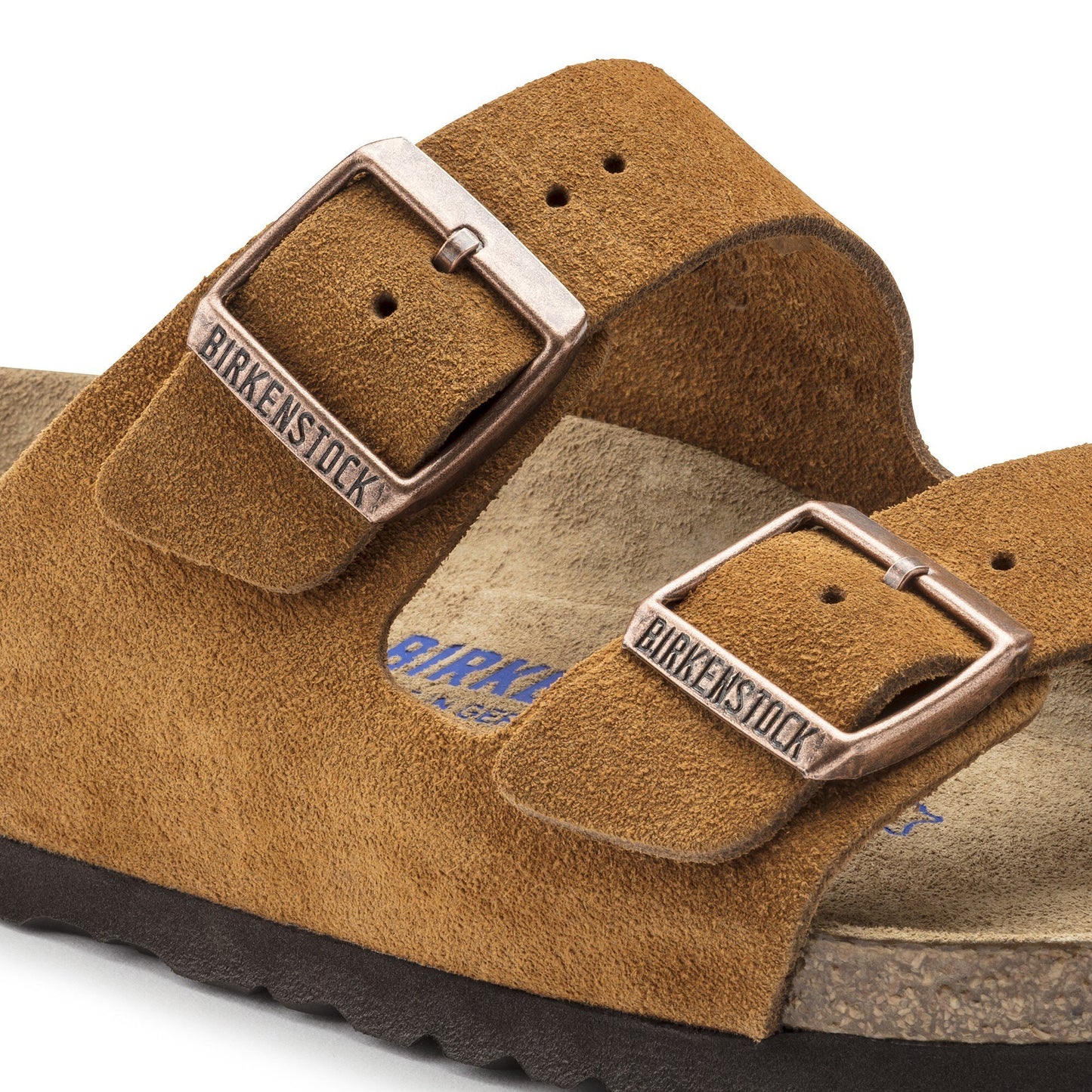 Arizona Lit de pied souple Suède Mink