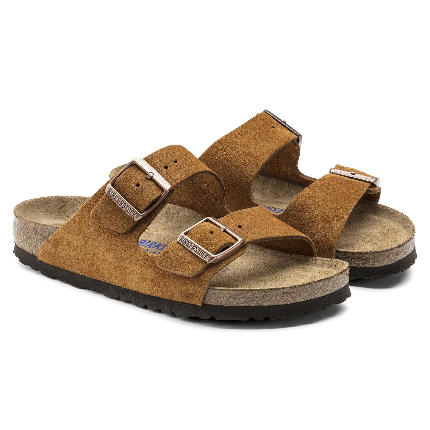 Arizona Lit de pied souple Suède Mink