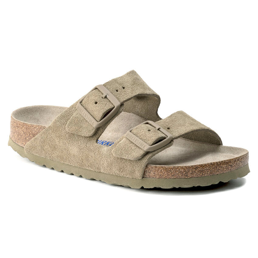 Arizona Lit de pied souple Suède Faded Khaki
