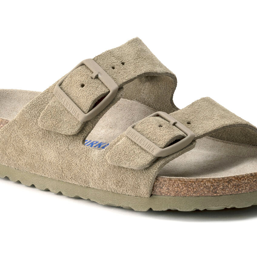 Arizona Lit de pied souple Suède Faded Khaki