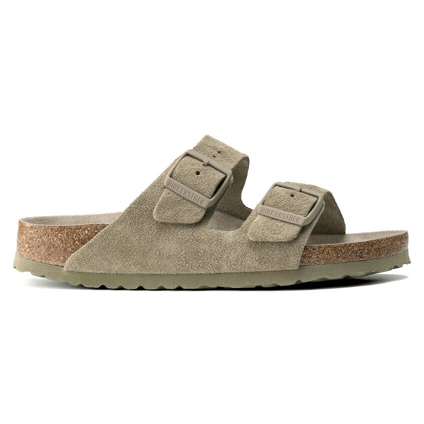 Arizona Lit de pied souple Suède Faded Khaki