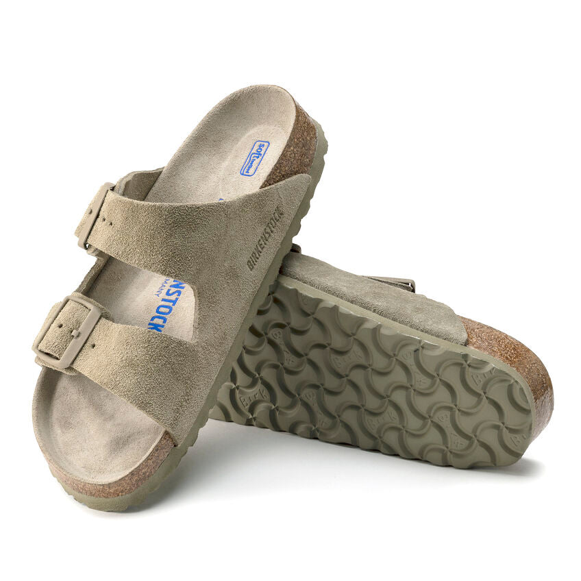 Arizona Lit de pied souple Suède Faded Khaki