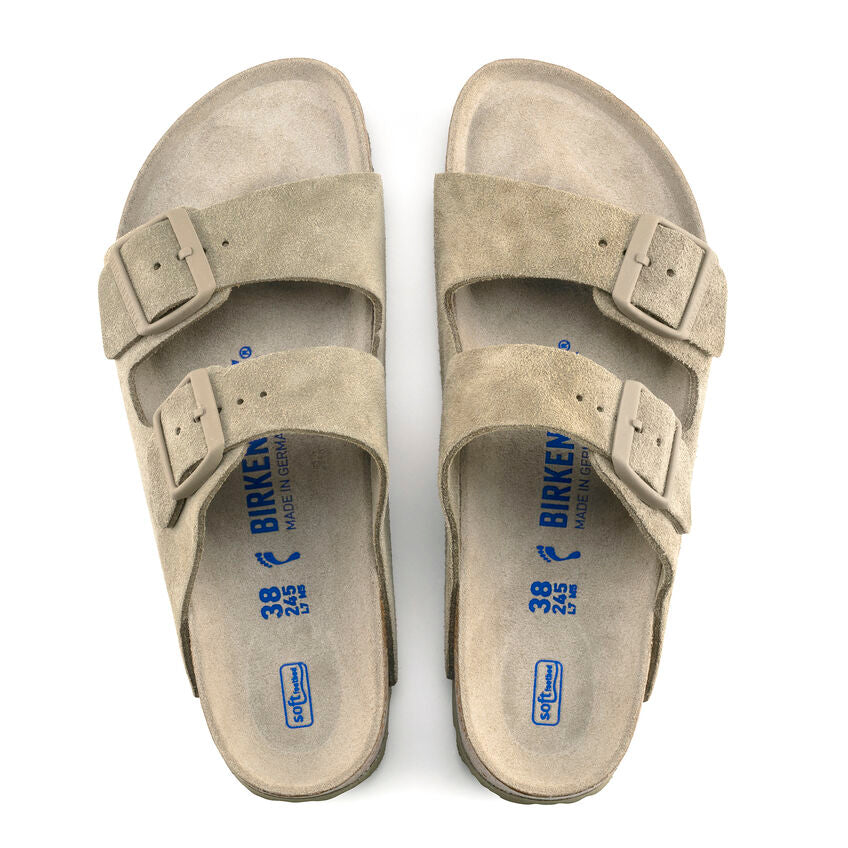 Arizona Lit de pied souple Suède Faded Khaki