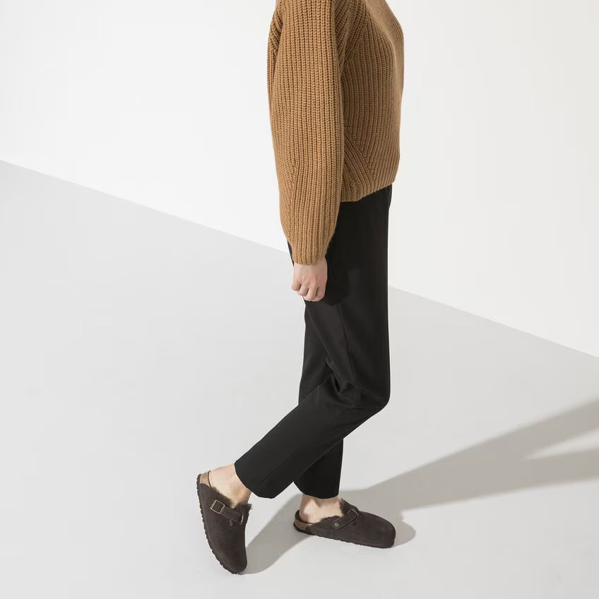 Birkenstock Boston en fourrure d’agneau