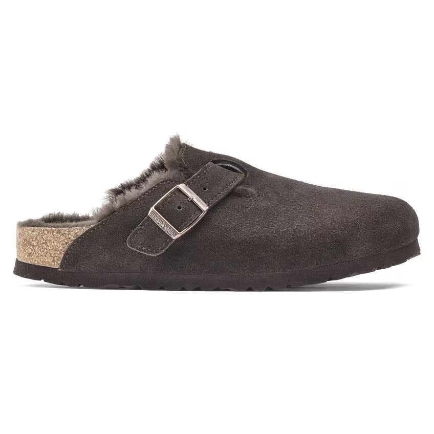 Birkenstock Boston en fourrure d’agneau