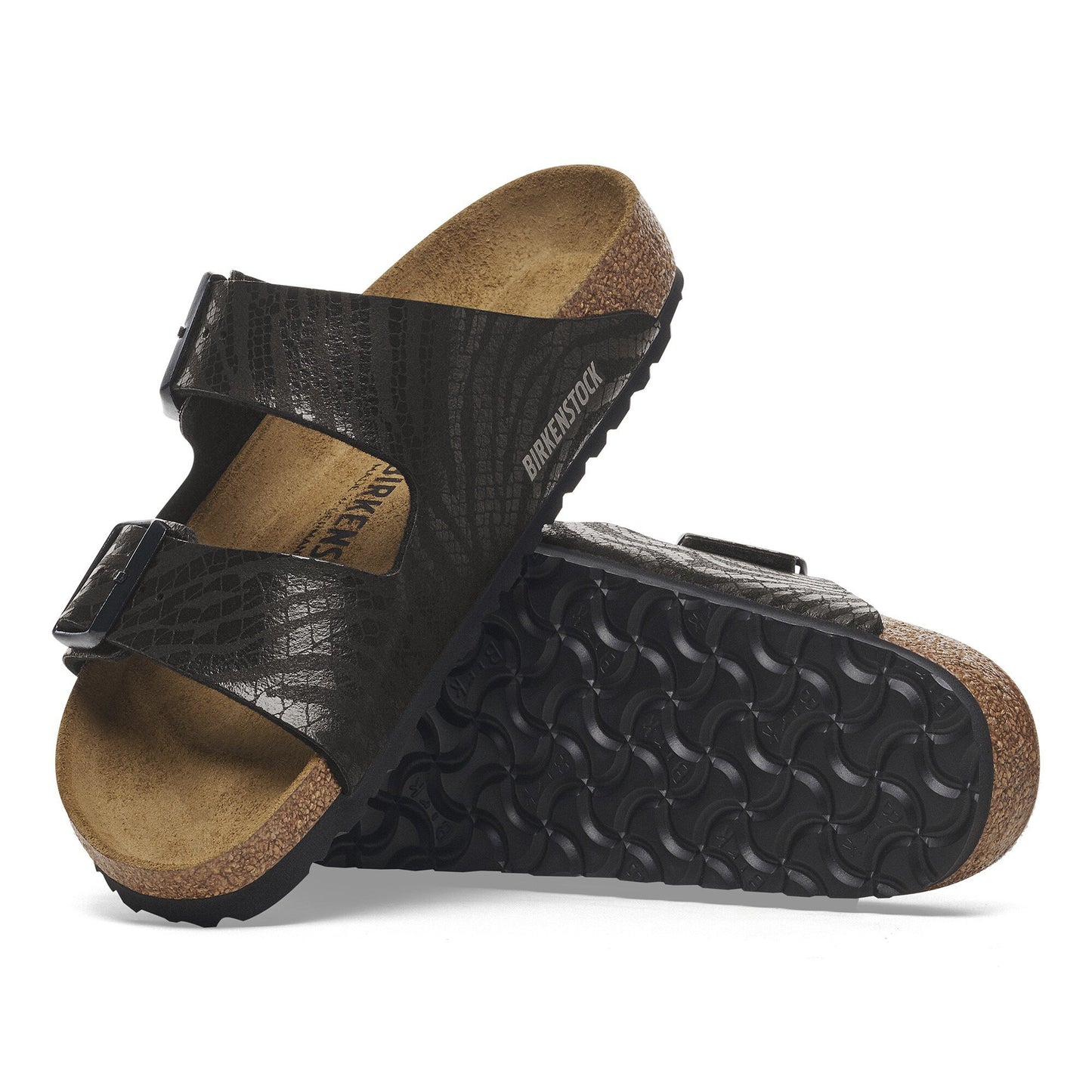 Birkenstock Arizona Synthétique - Zebra Black