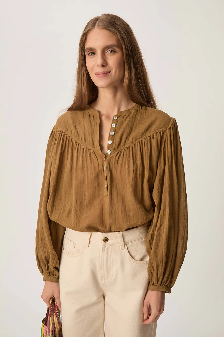 BLOUSE SOPHIE OLIVE