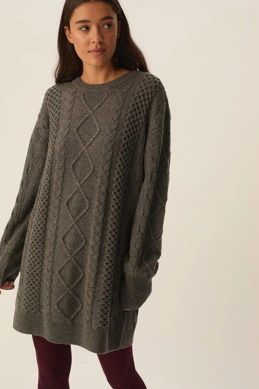 ROBE DORIANE ANTHRACITE