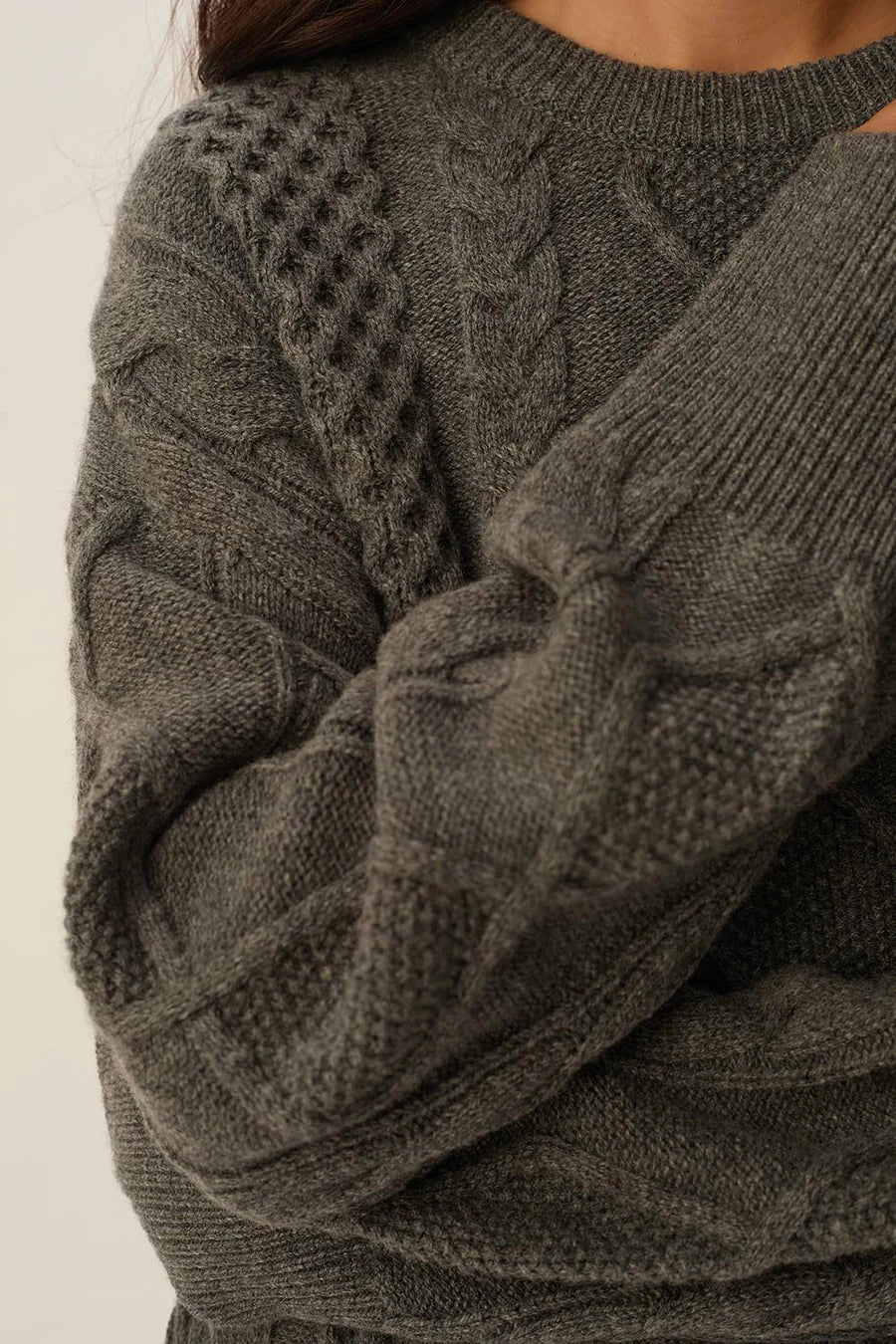 ROBE DORIANE ANTHRACITE