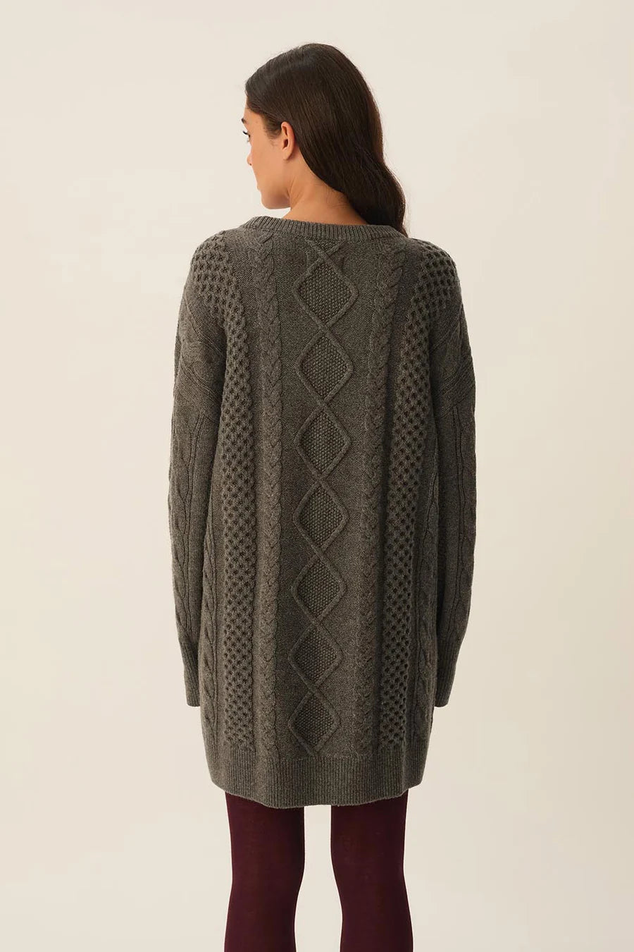 ROBE DORIANE ANTHRACITE