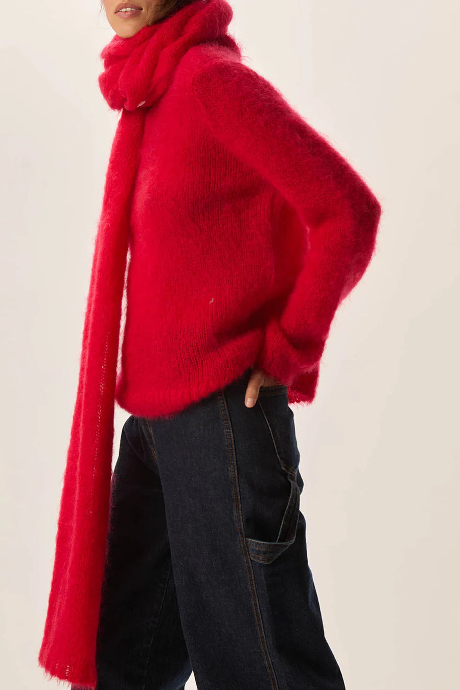 PULL CHOUKY CARMIN