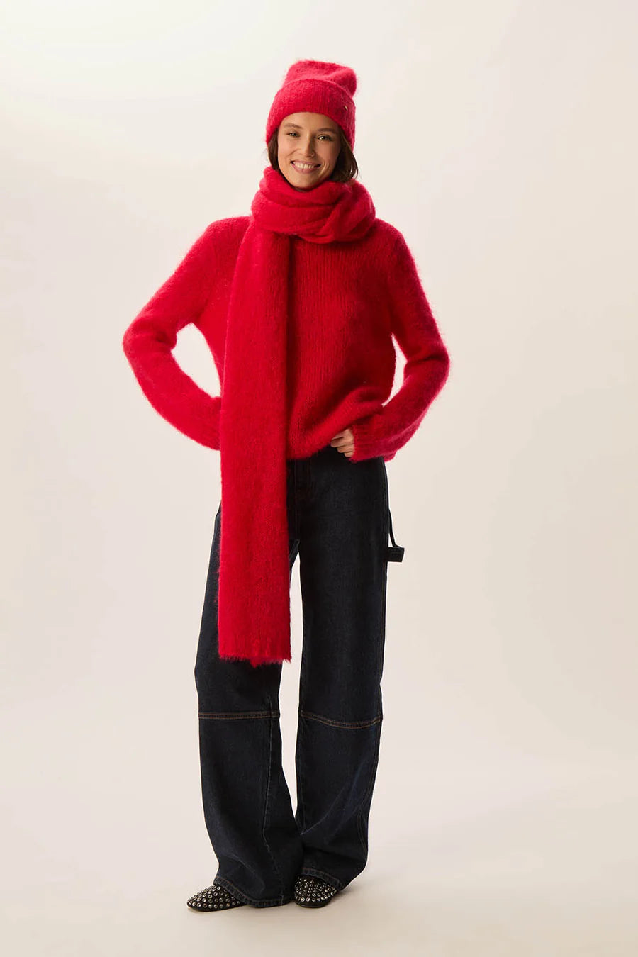 PULL CHOUKY CARMIN