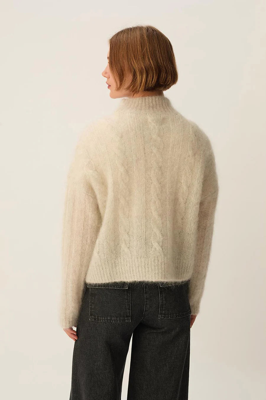 PULL ALONZO GRIS CHINE