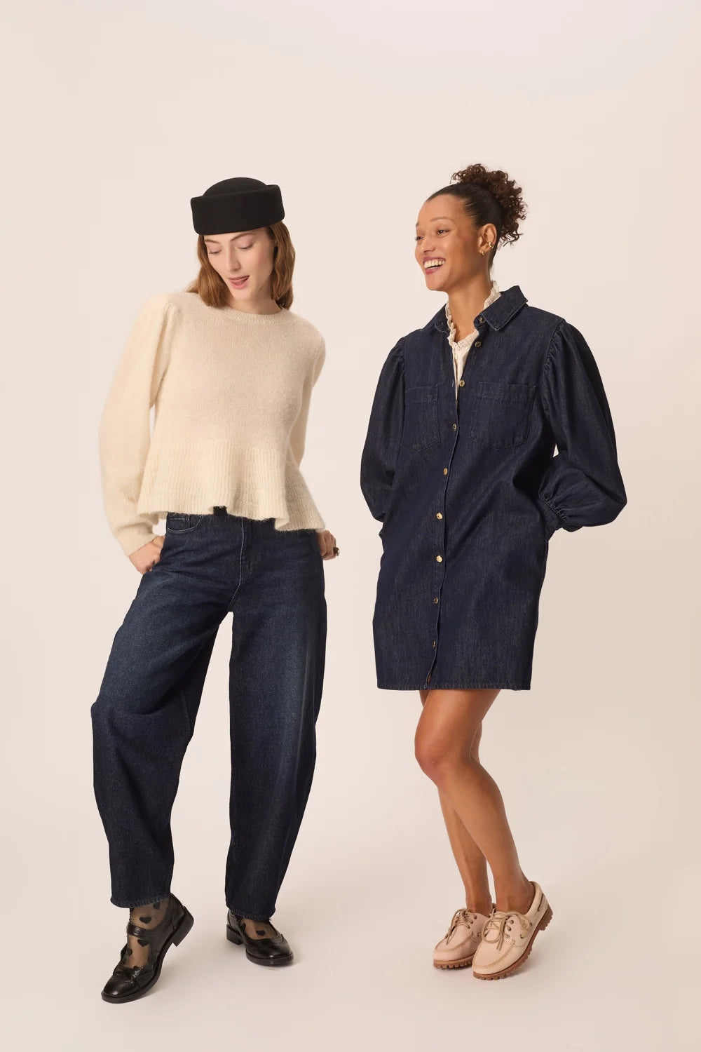 PULL BIANCA CREME