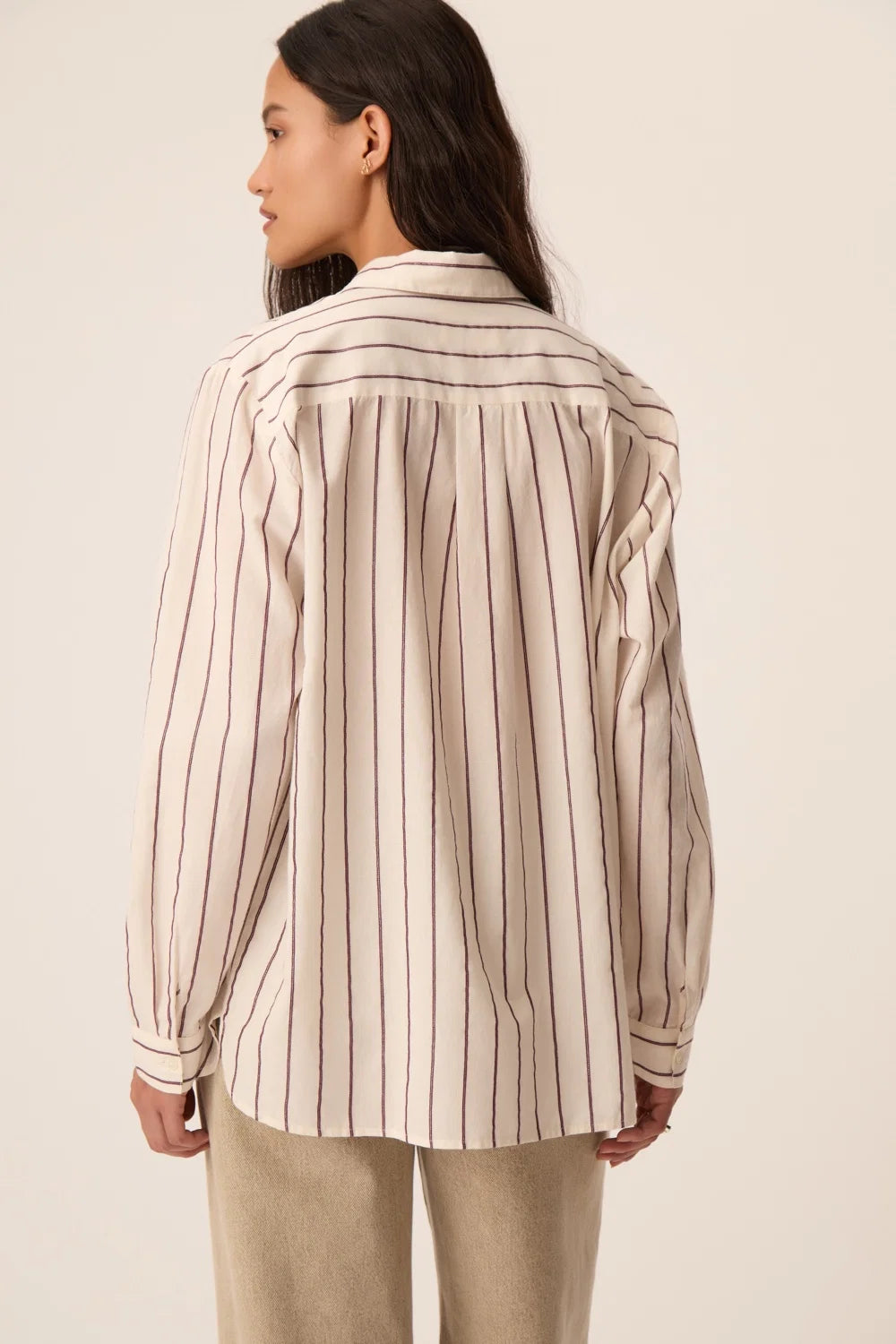 CHEMISE TINETTE LOUISIANA PRUNE
