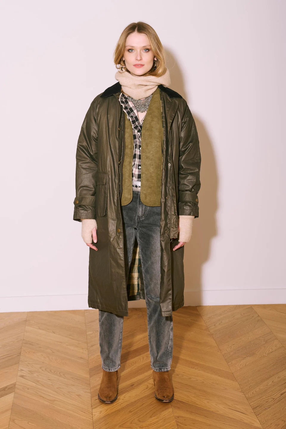 MANTEAU LONG - MAGNUS KAKI