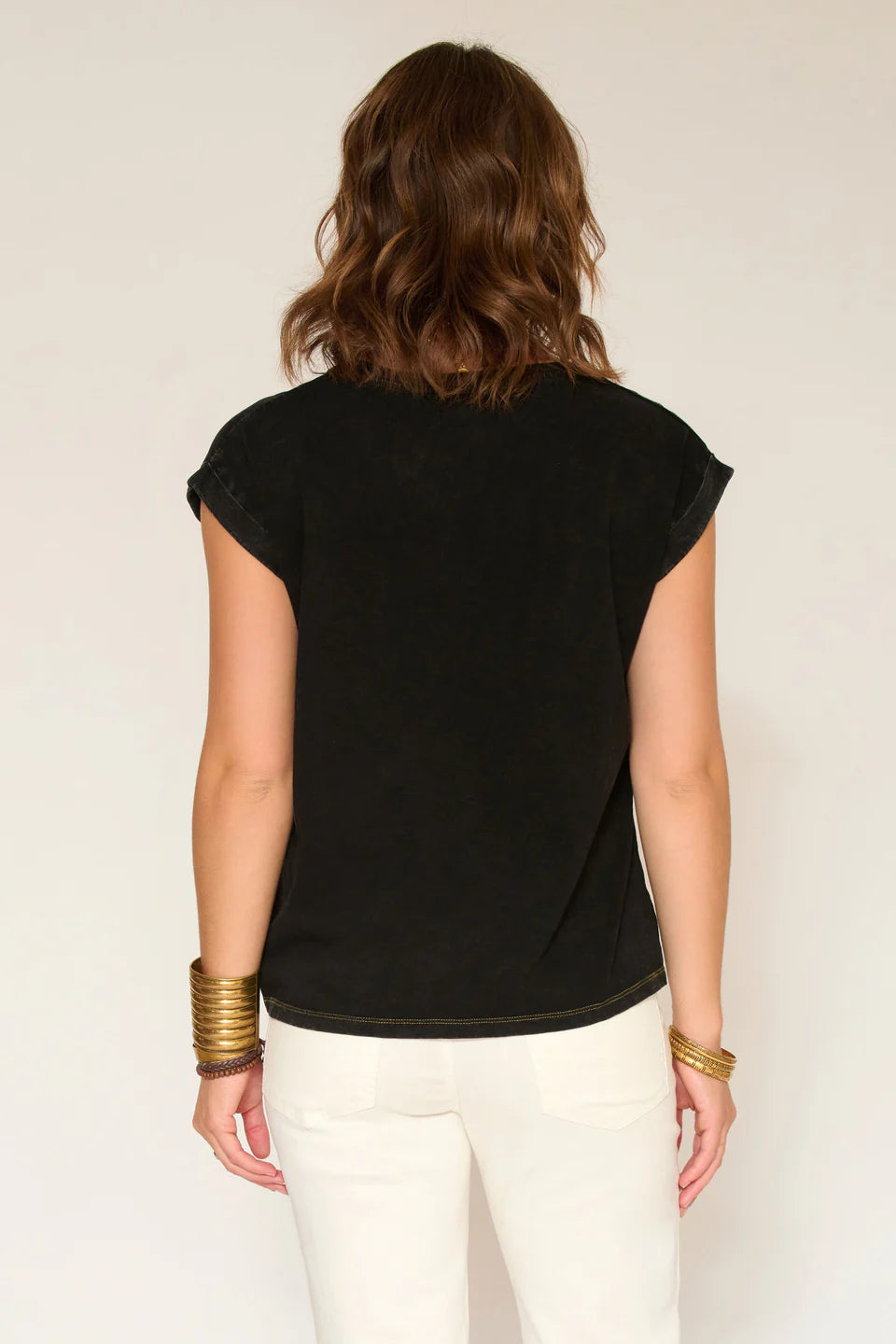 TEE-SHIRT - TAVA BOWIE BLACK