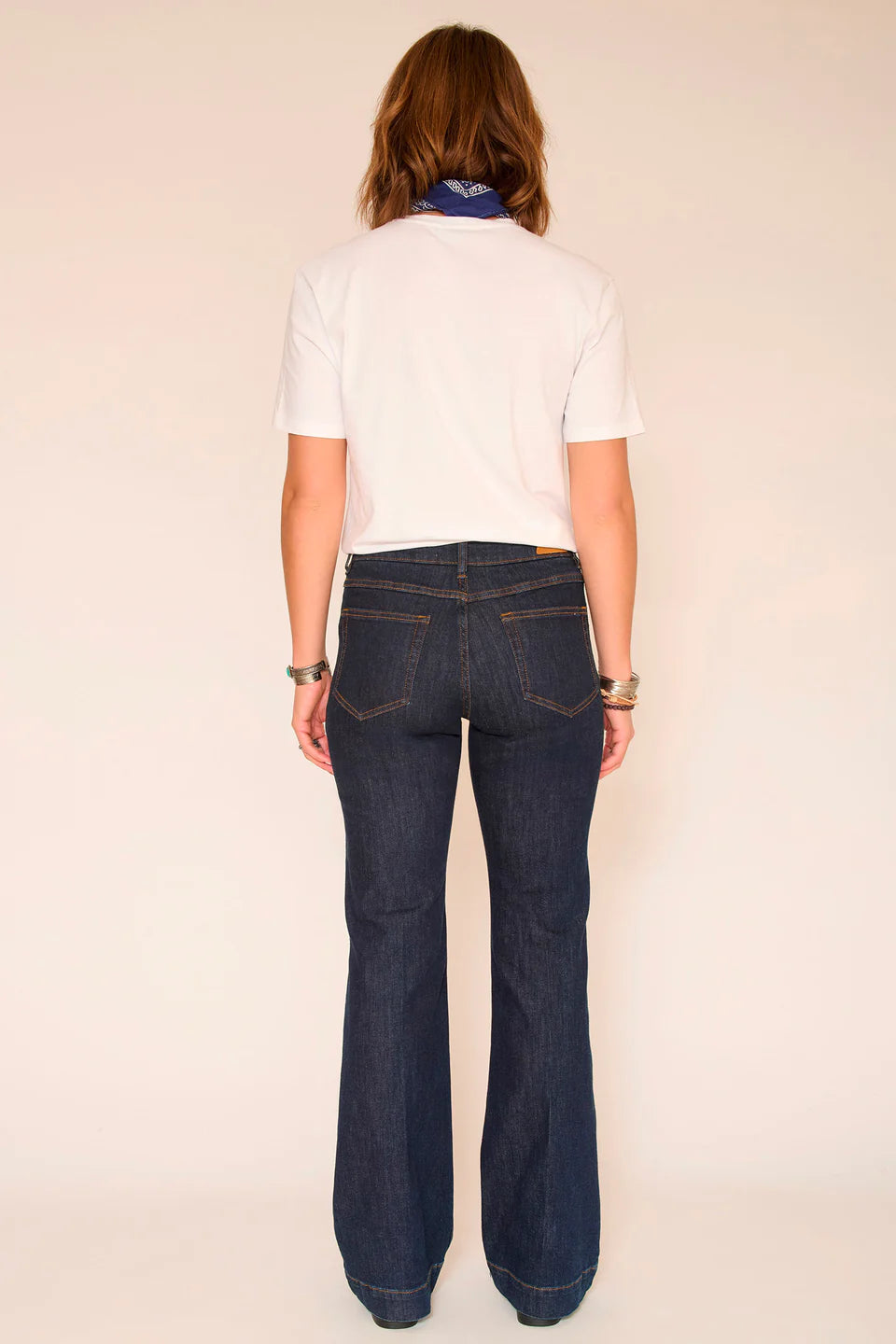 JEAN FLARE - THE DIANA WILSON BLUE SYDNEY WASH
