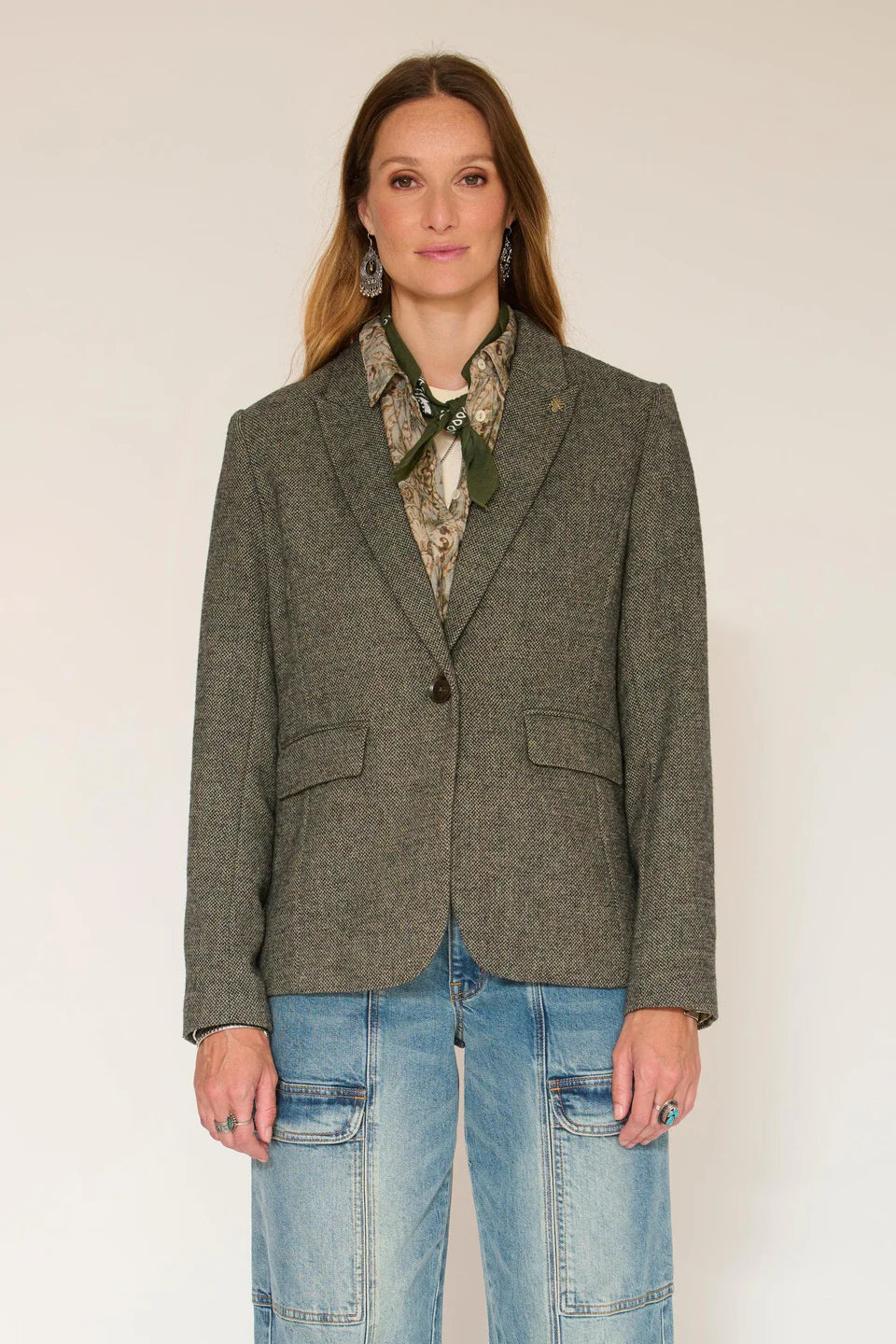 VESTE DE TAILLEUR - VICQ KAKI