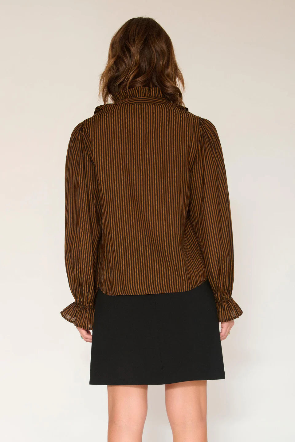 BLOUSE - CAPELIA BROWN