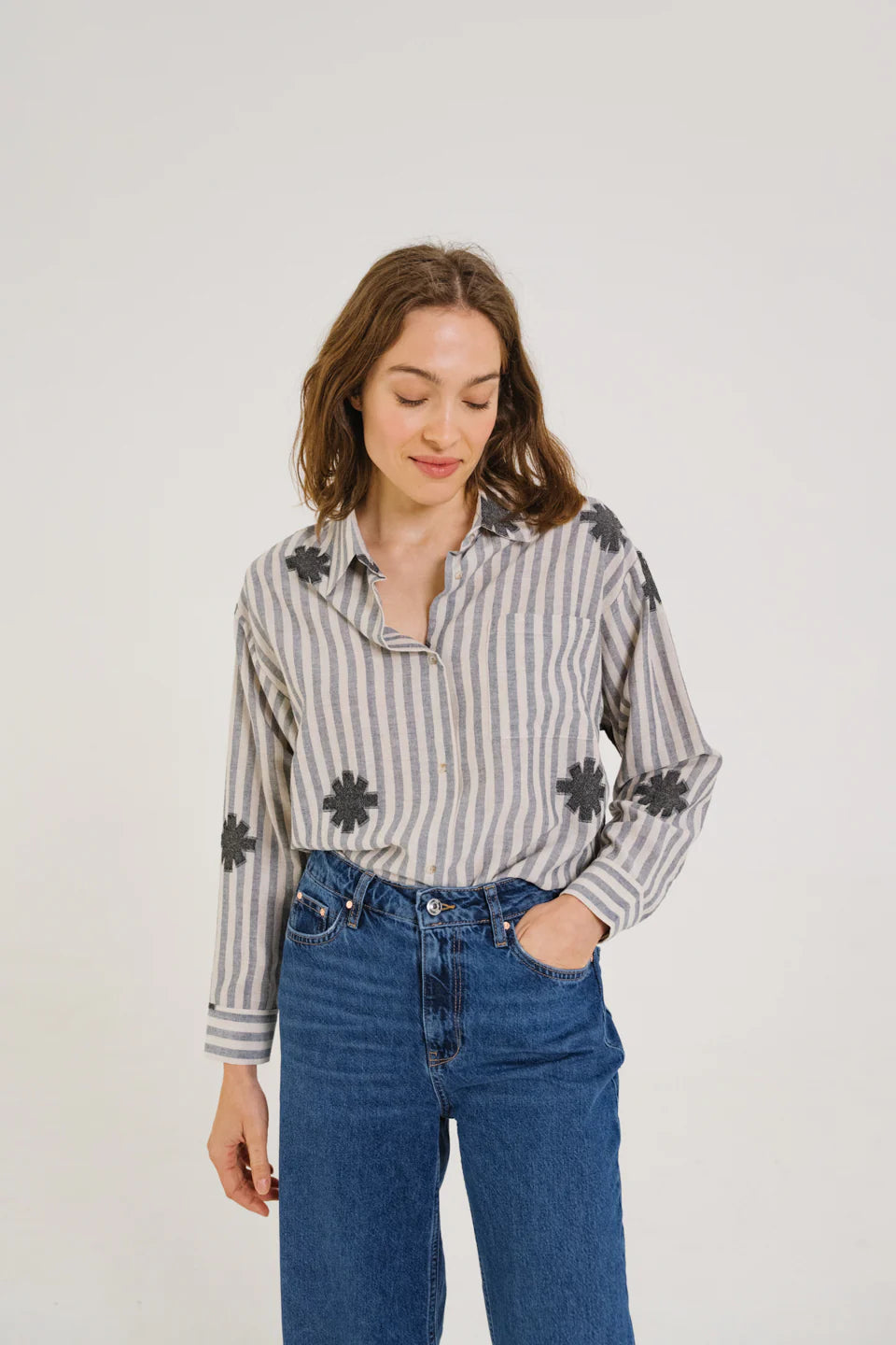 Chemise ELISA - FLAKE Noir