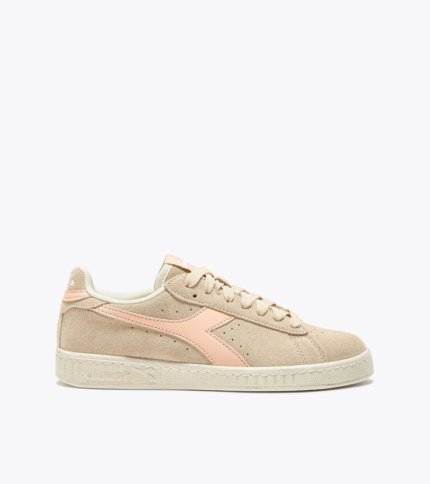 DIADORA GAME L LOW SUEDE WAXED Peach