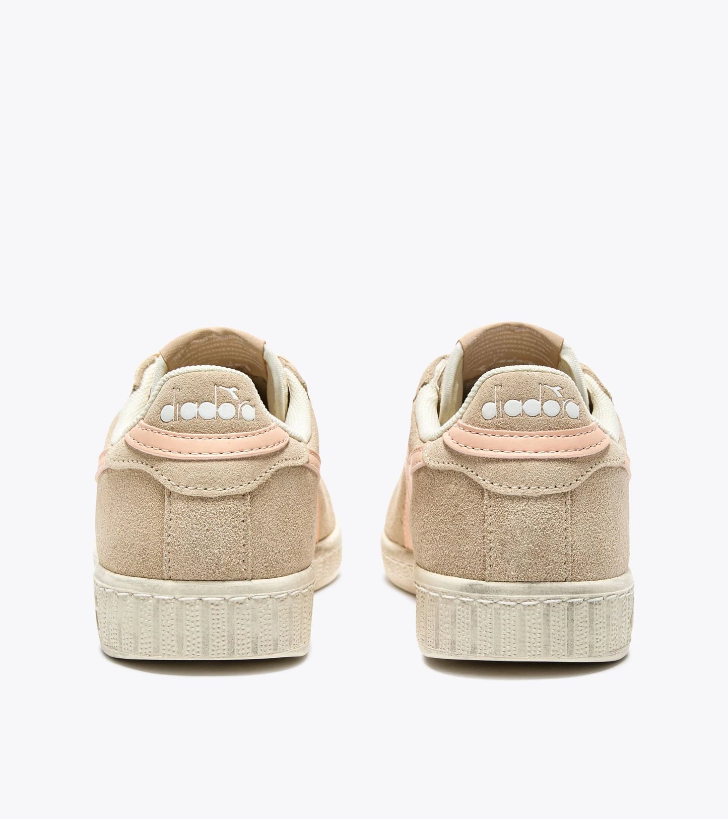 DIADORA GAME L LOW SUEDE WAXED Peach