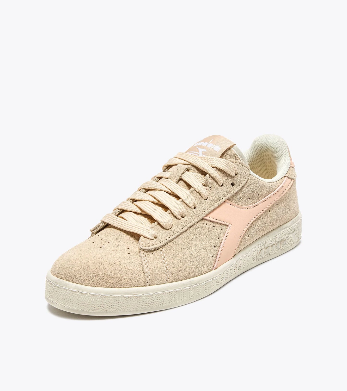 DIADORA GAME L LOW SUEDE WAXED Peach