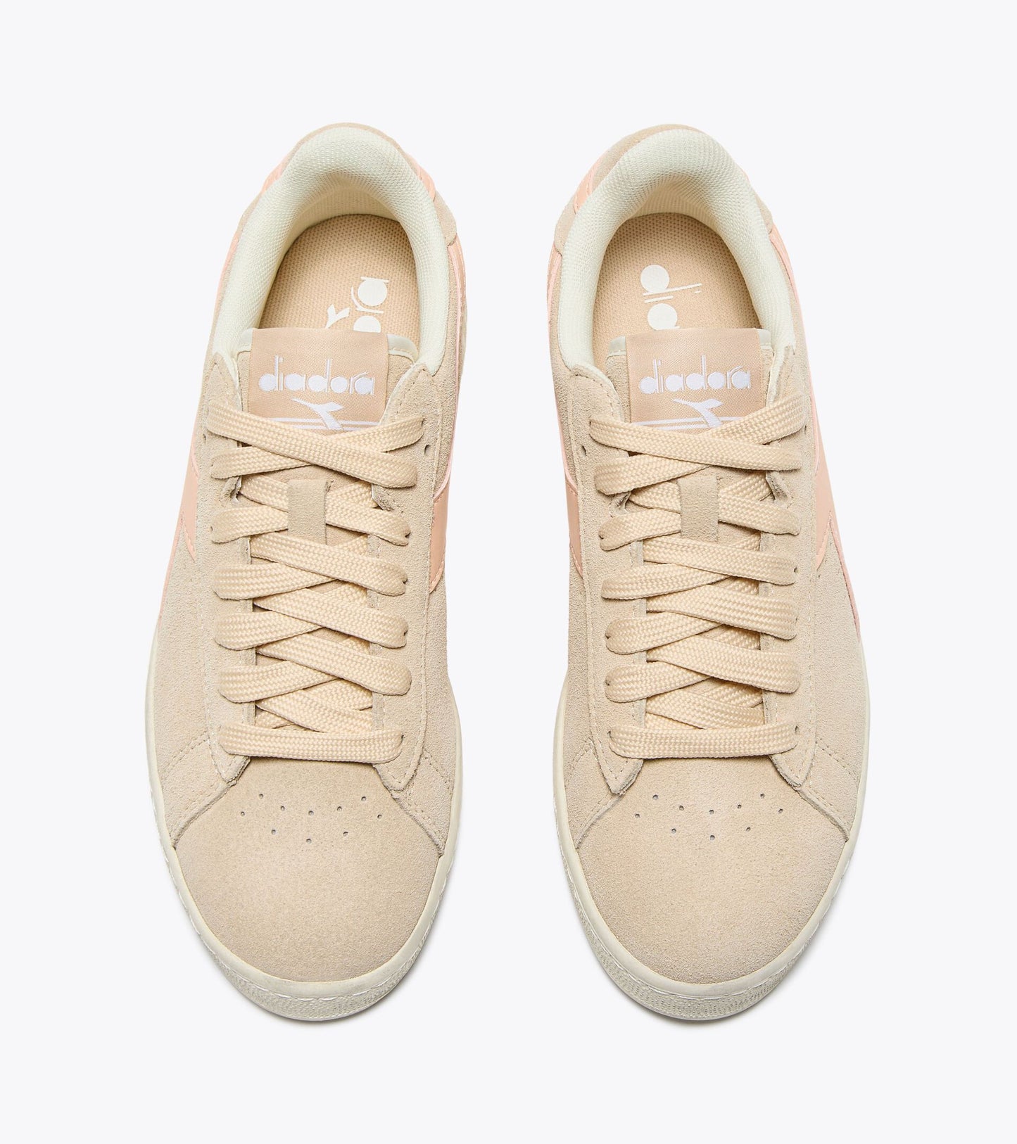 DIADORA GAME L LOW SUEDE WAXED Peach