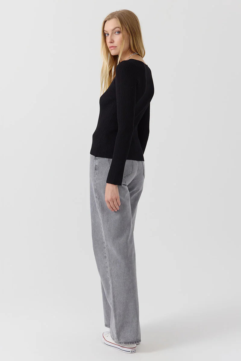 TOP AURORE Black