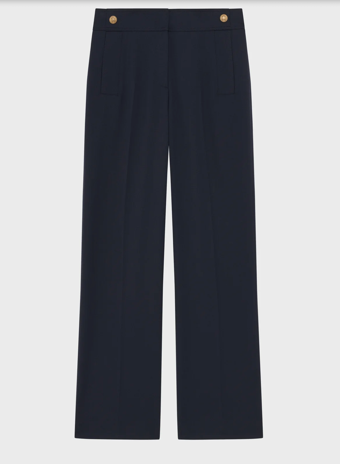 Pantalon droit de tailleur - CILIANE Marine (Copie)