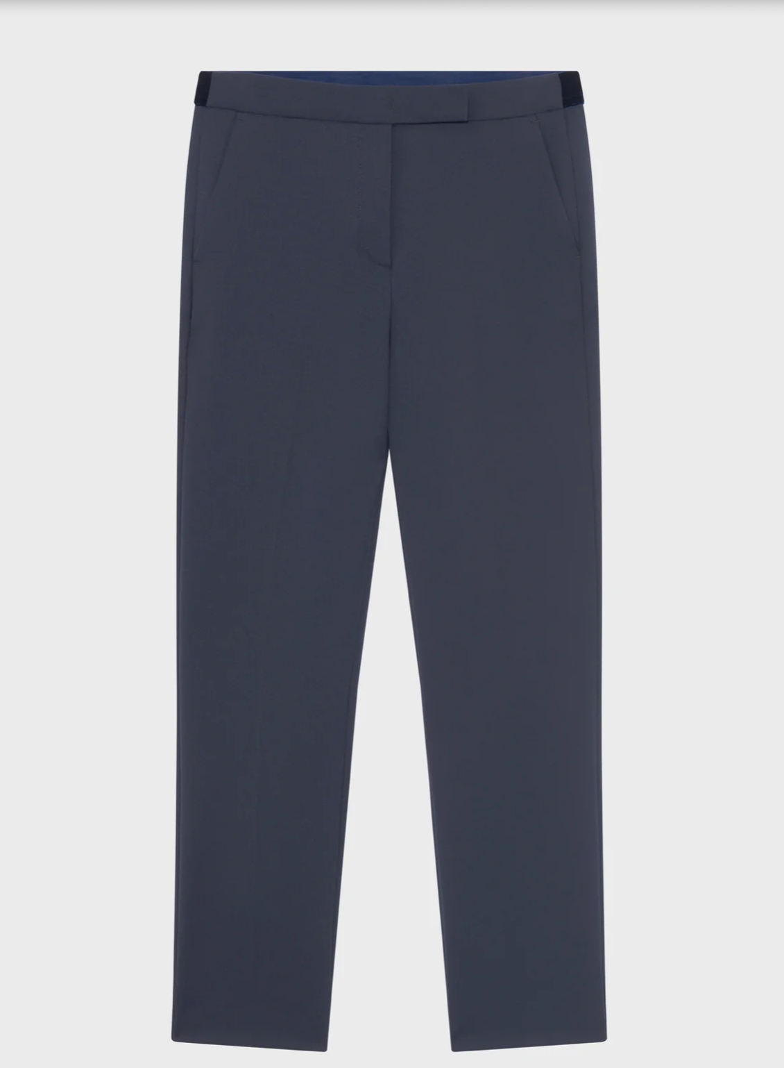 Pantalon de tailleur élastiqué - CHLOEA Marine