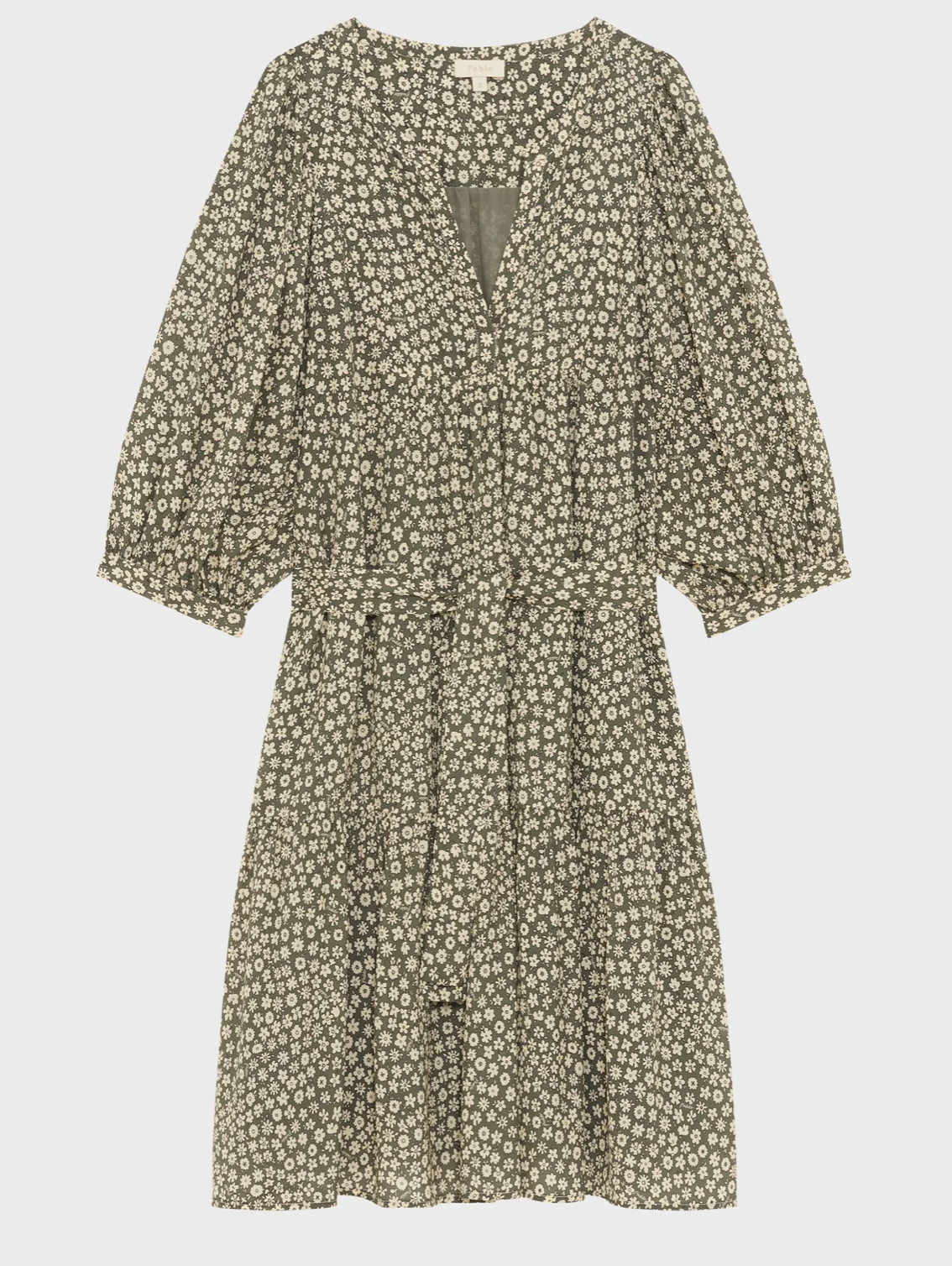 Robe courte fluide à fleurs - ARSENE
