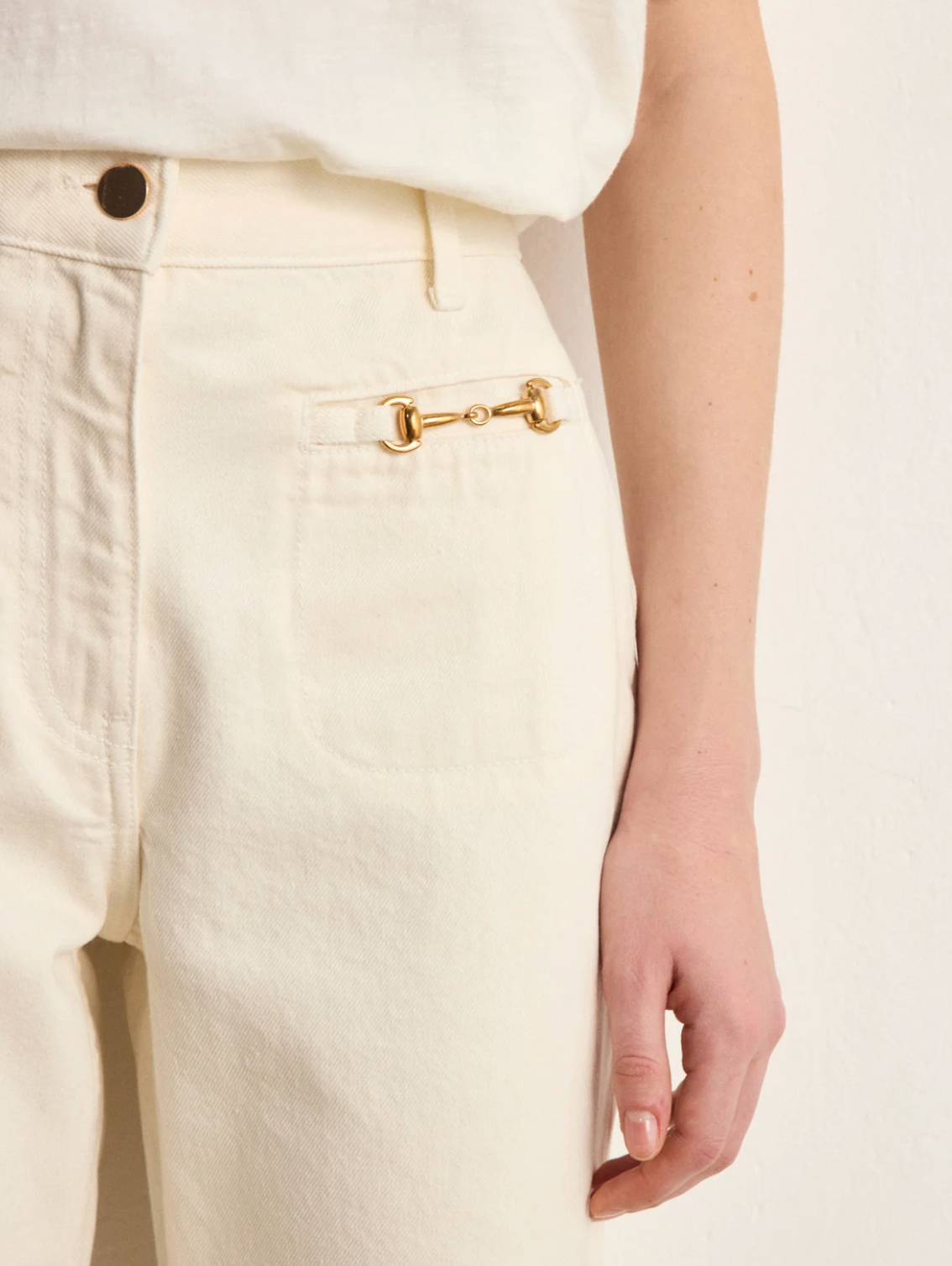 Jean bootcut à mors- BERTIE