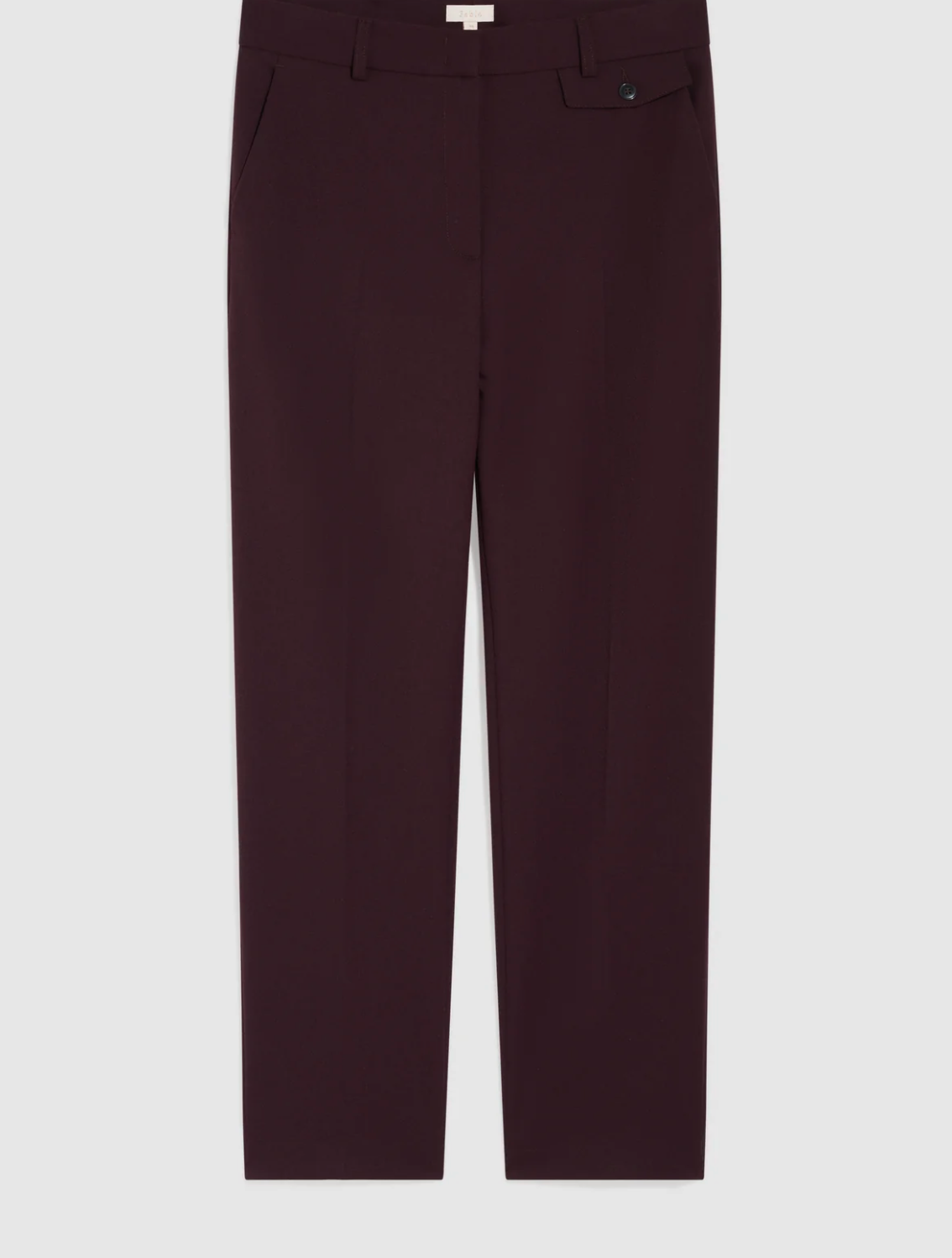 Pantalon slim 7/8 de tailleur - MALA Bordeaux