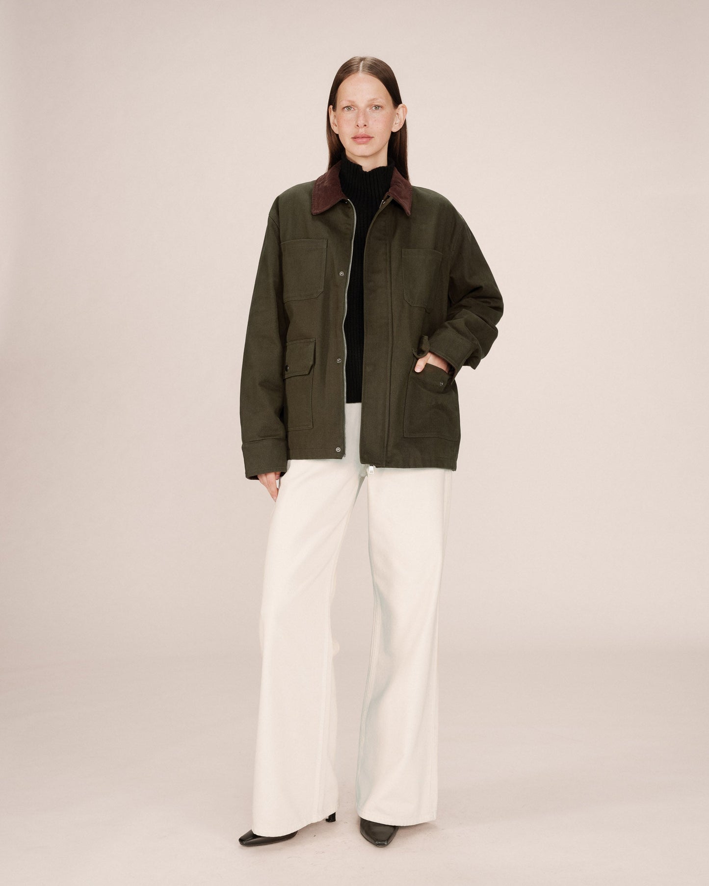 VESTE VERT FORET SORAYA