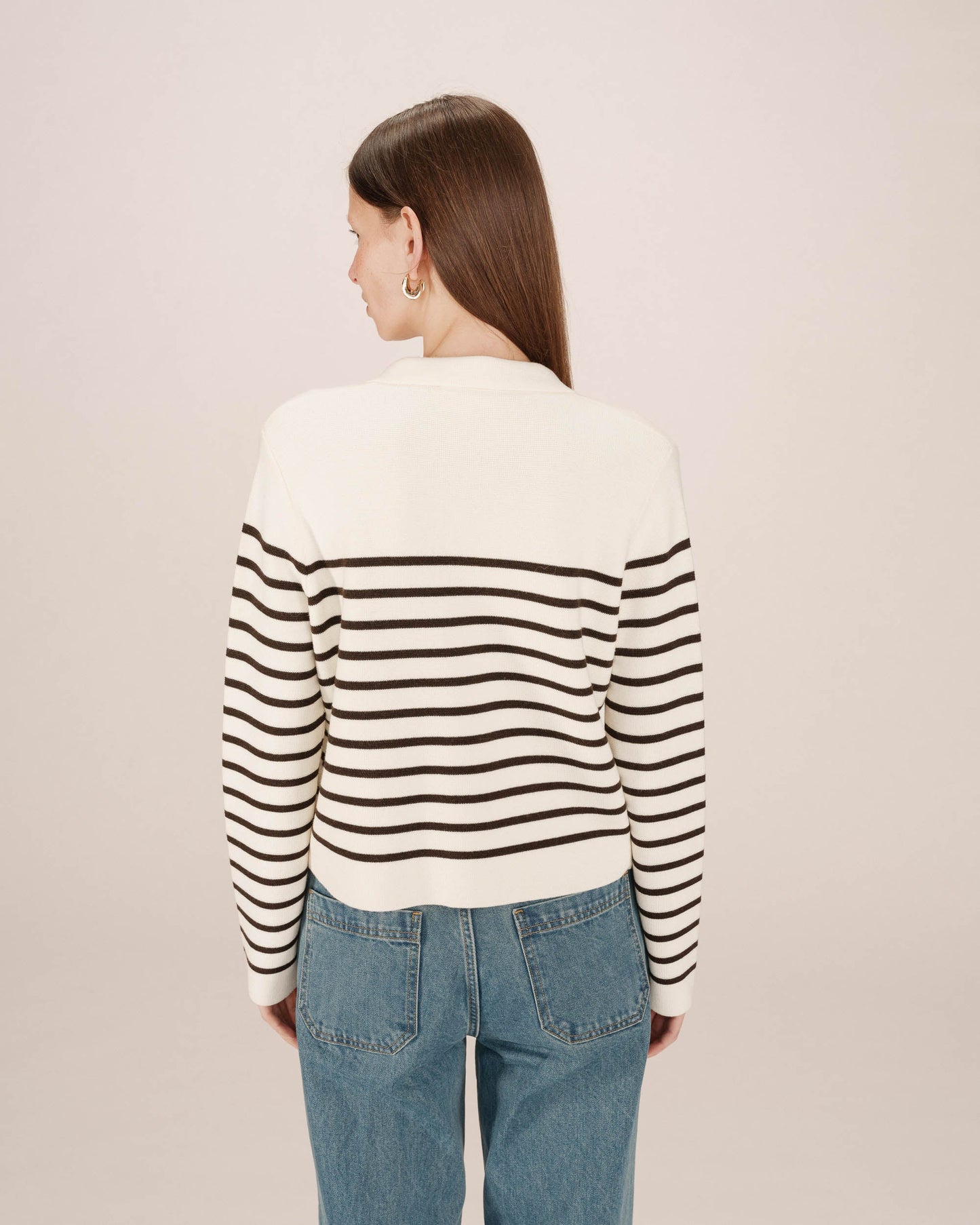 CARDIGAN ECRU SAILOR