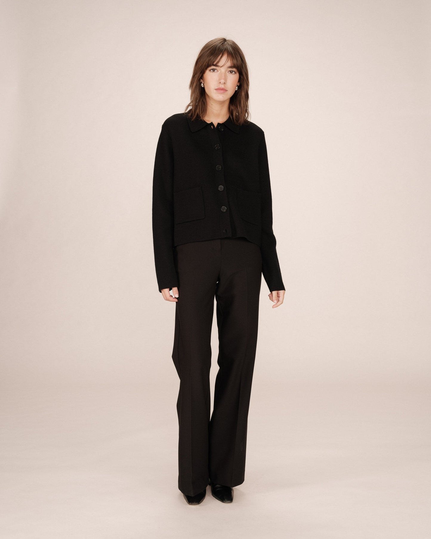 CARDIGAN NOIR SAILOR