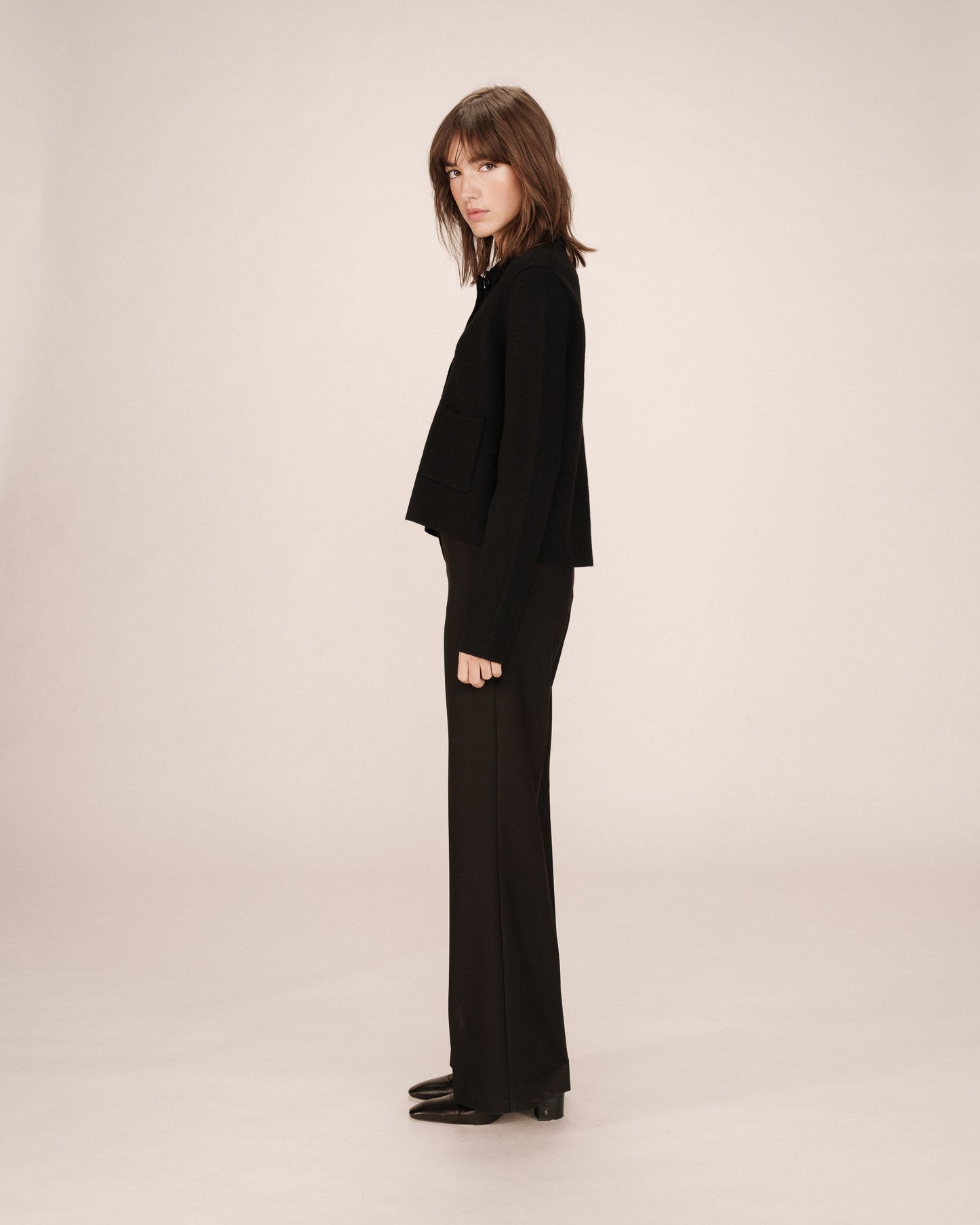 CARDIGAN NOIR SAILOR
