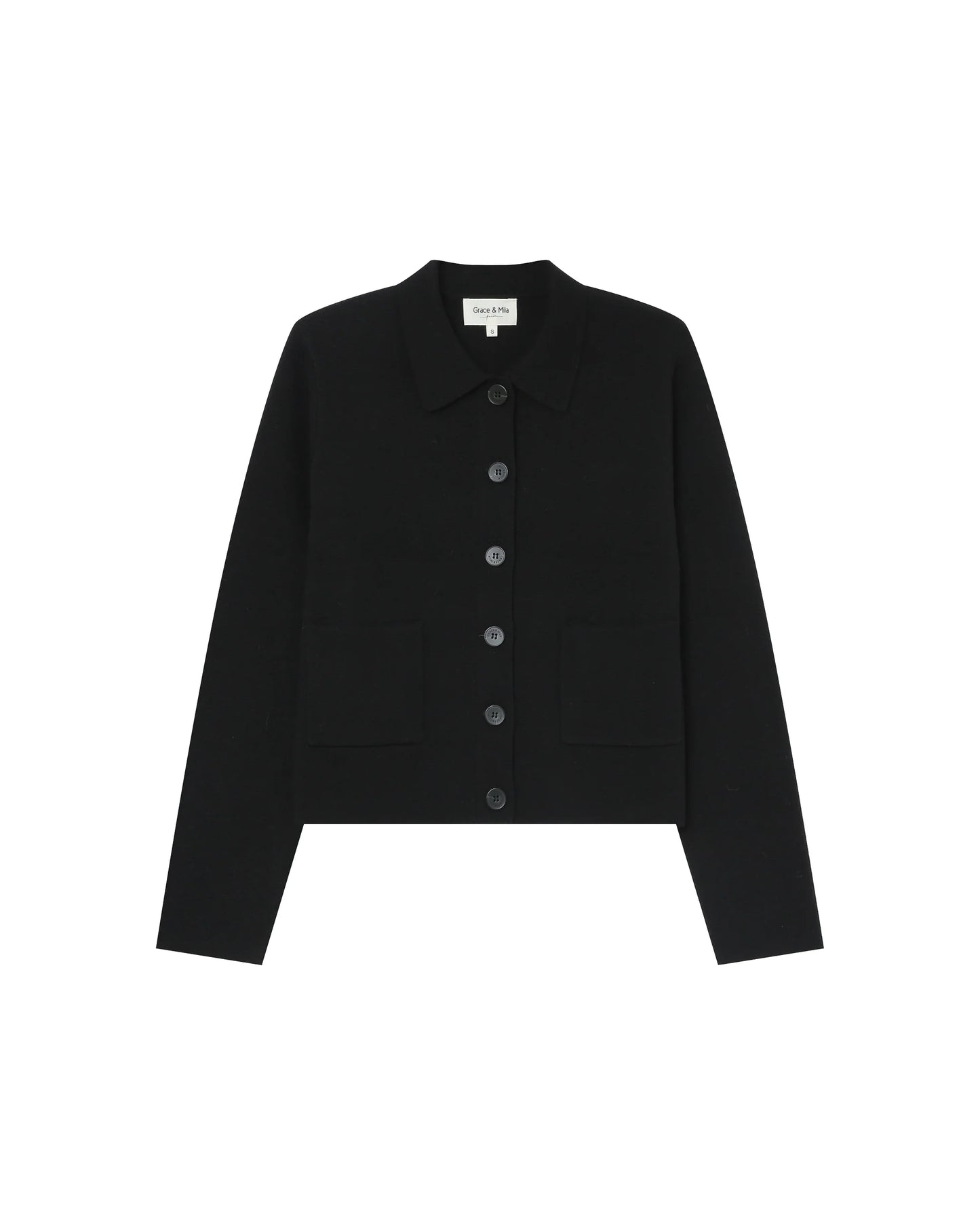 CARDIGAN NOIR SAILOR