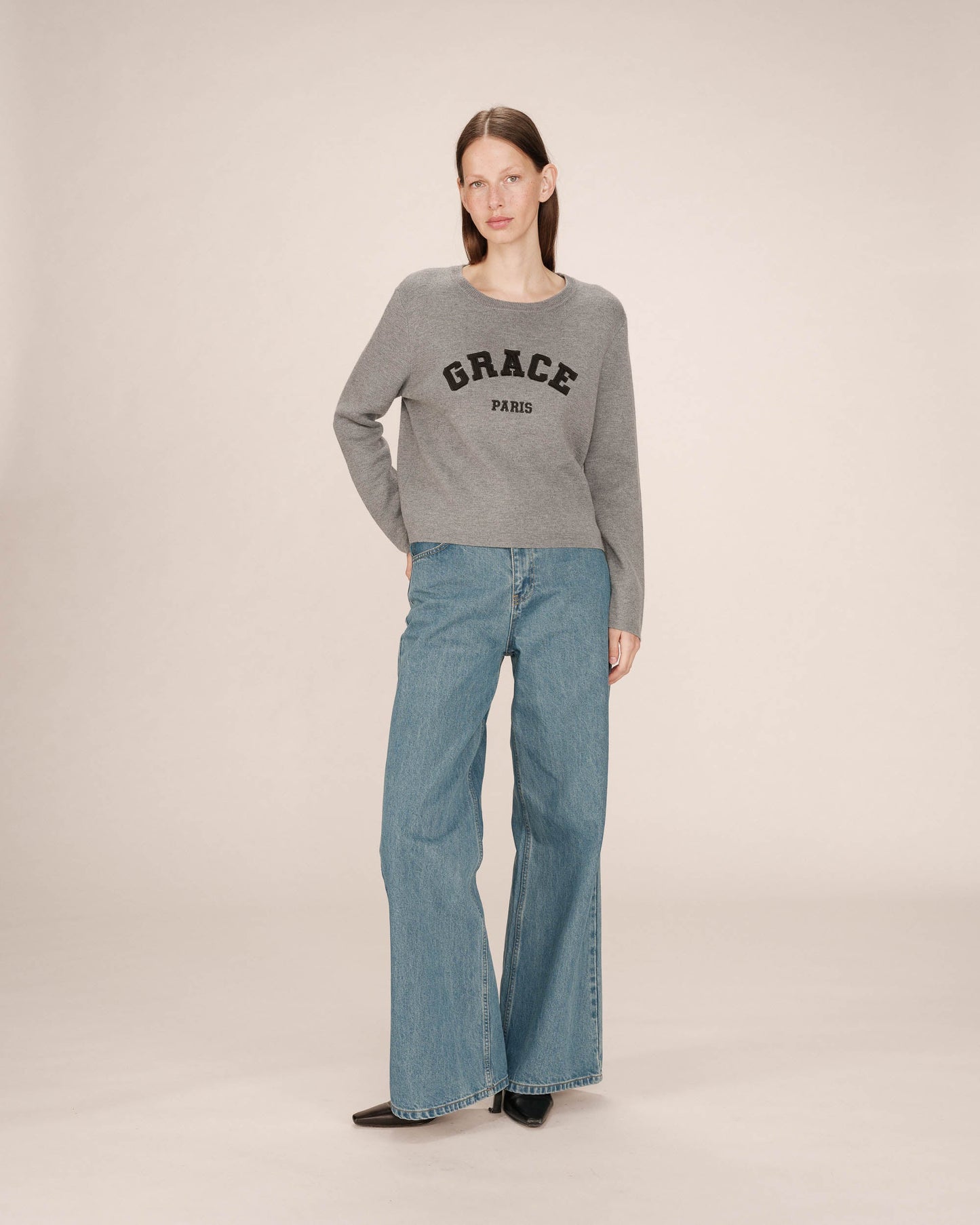 PULL GRIS SARDAIGNE