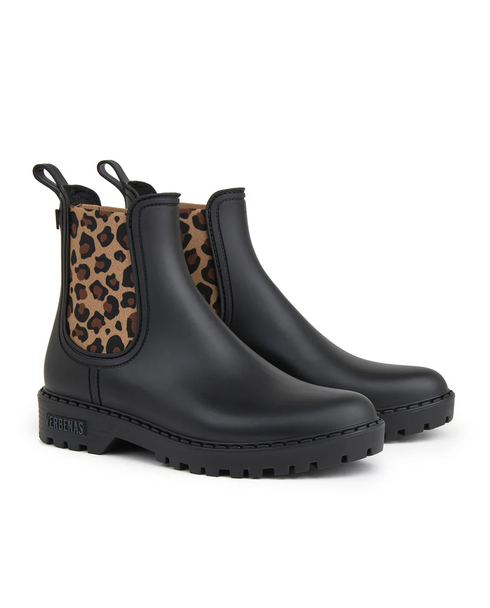 Bottes de Pluie Gaudi Mate Animal Negro-Leopardo